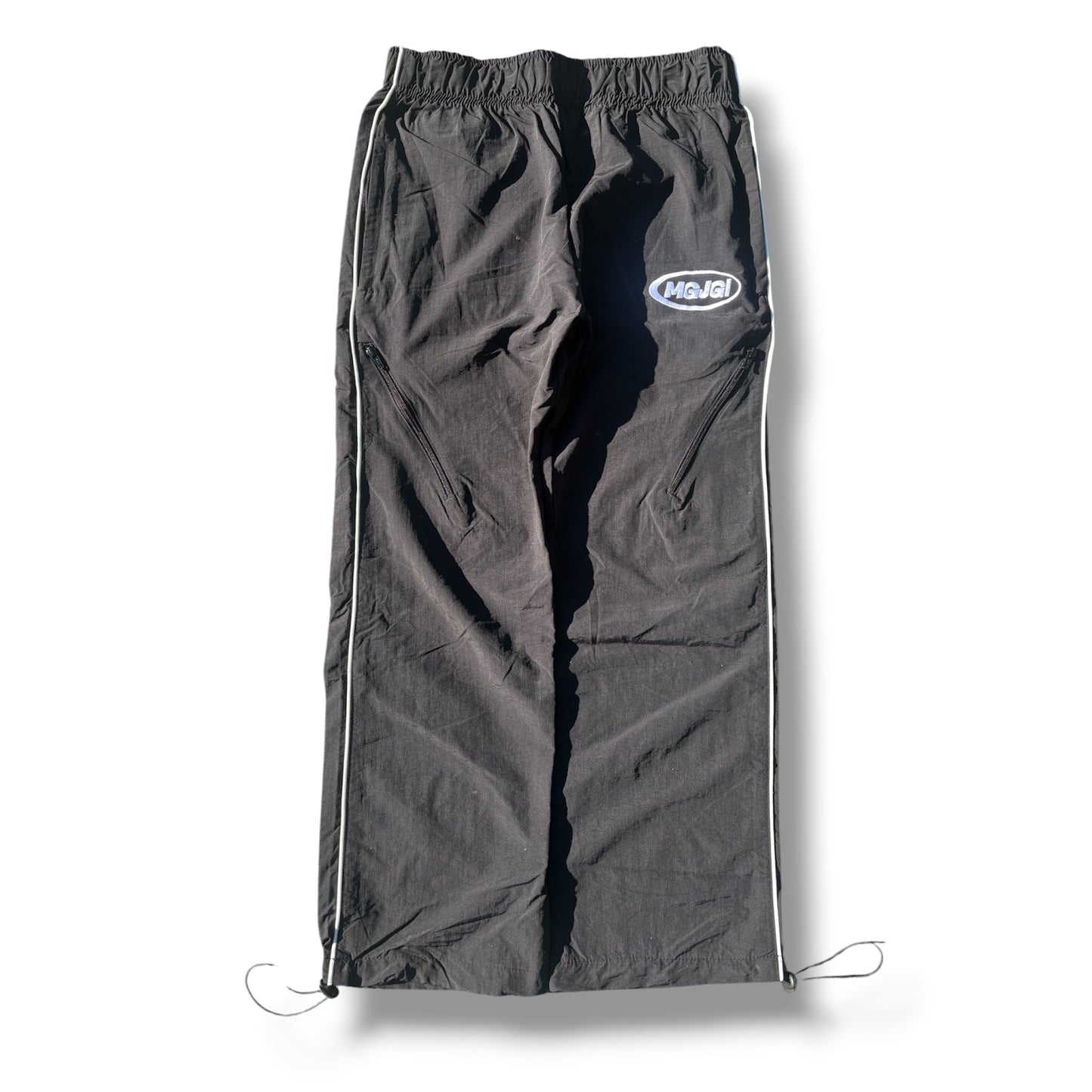 MGJGI Nylon Track Pants - Black