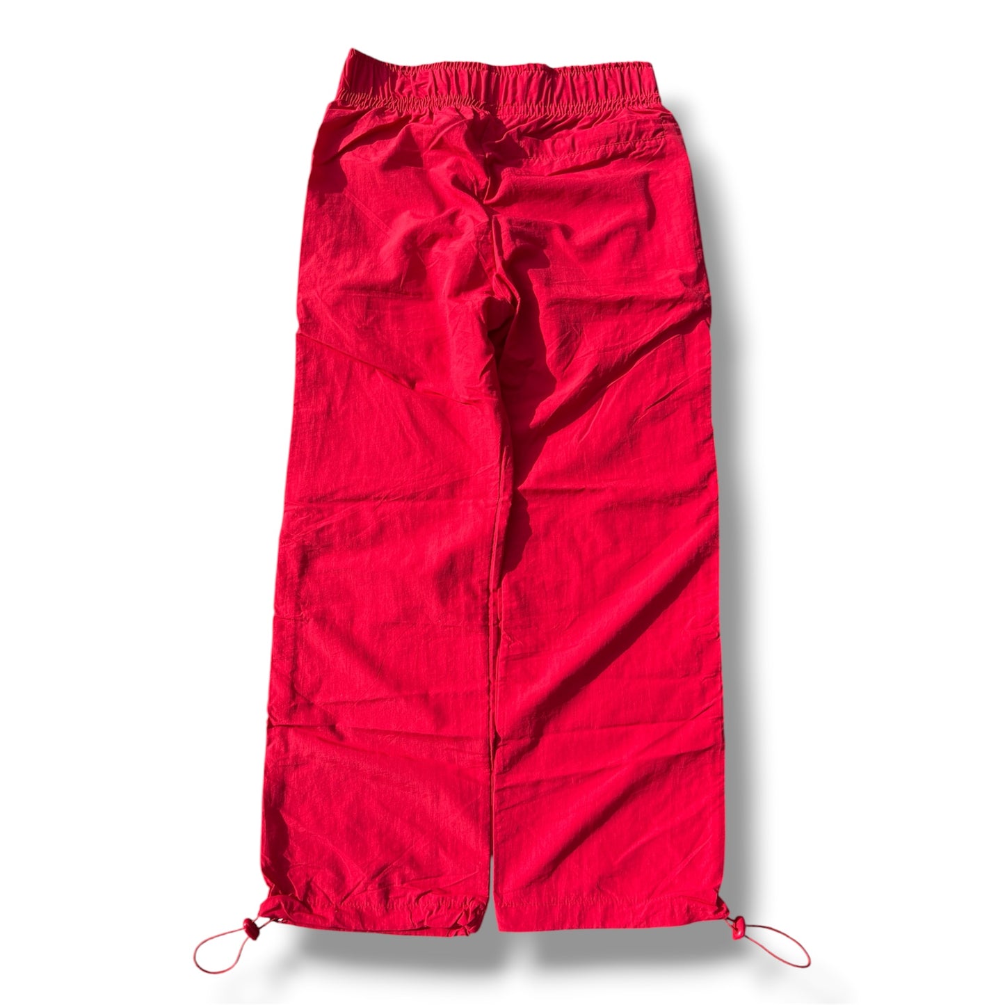 MGJGI Nylon Track Pants - Red